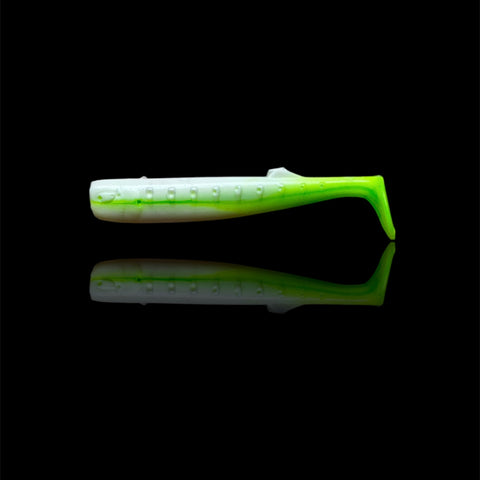Attacko 6,5 cm <br/>Weiß / Chartreuse / Weiß