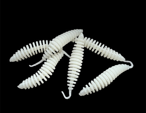 Crazy Lamellen Wurm <br/>Glow ( Selbstleuchtend )