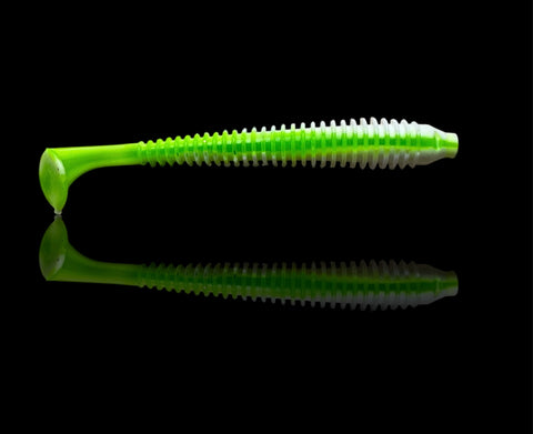 Attacko 10 cm <br/>Weiß / Chartreuse / Weiß