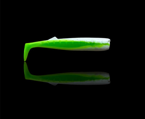 Attacko 6,5 cm <br/>Weiß / Chartreuse / Weiß