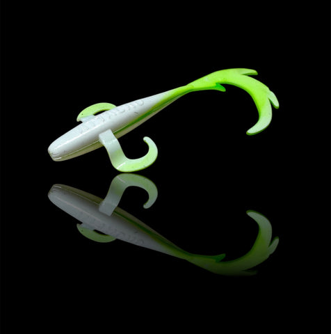 Attacko 12,5 cm <br/>Weiß / Chartreuse / Weiß