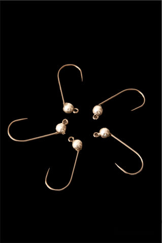 Haken mit Tungstenperlen #6